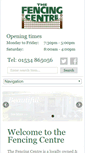 Mobile Screenshot of jerseyfencing.co.uk